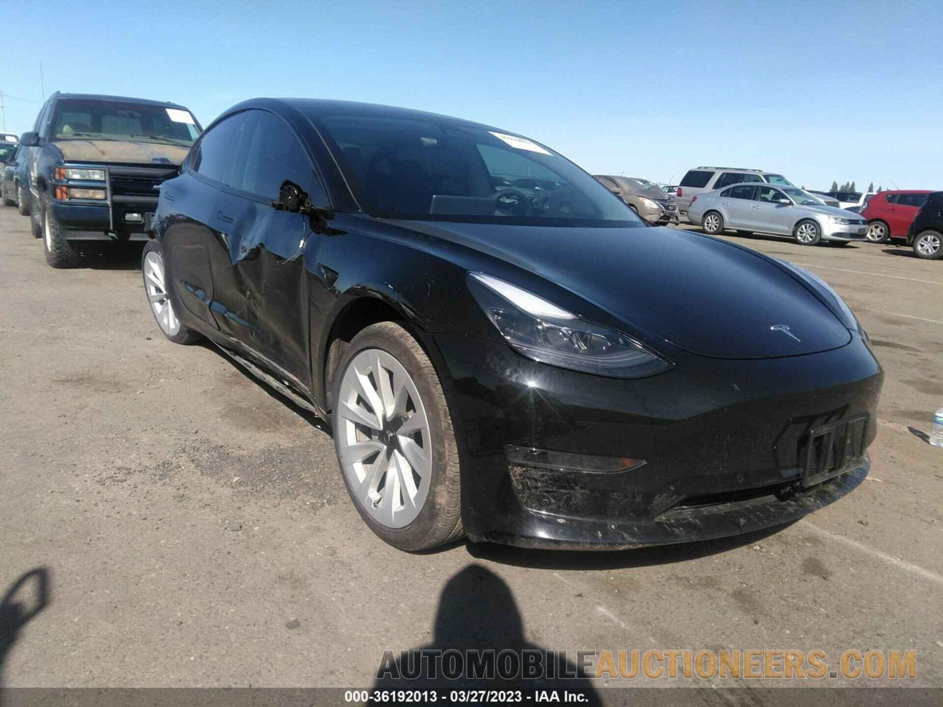 5YJ3E1EA8MF075624 TESLA MODEL 3 2021