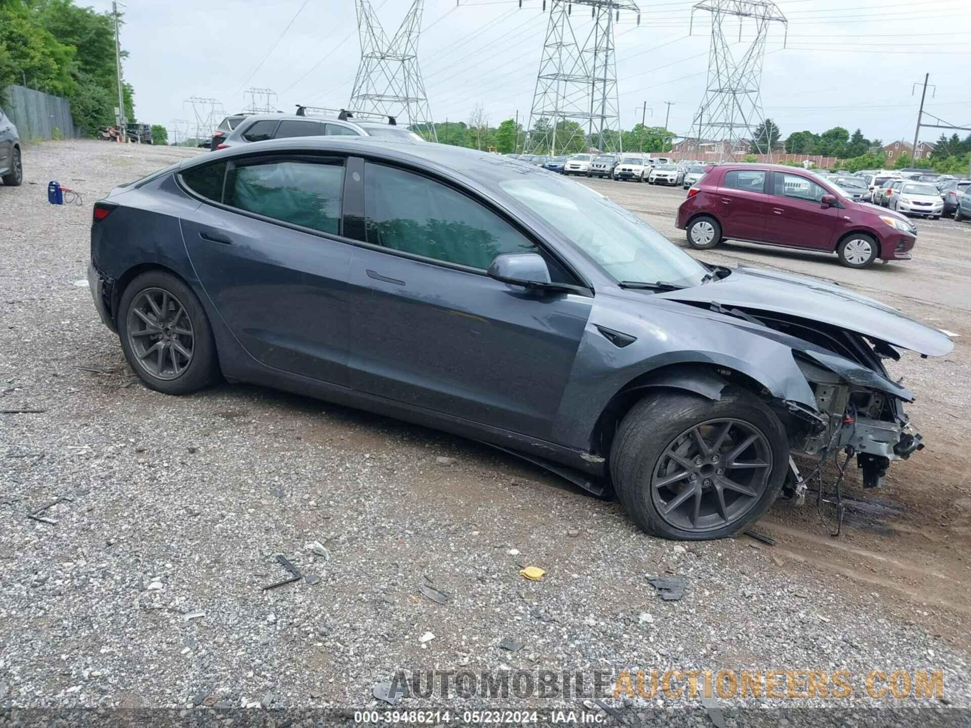 5YJ3E1EA8MF086350 TESLA MODEL 3 2021