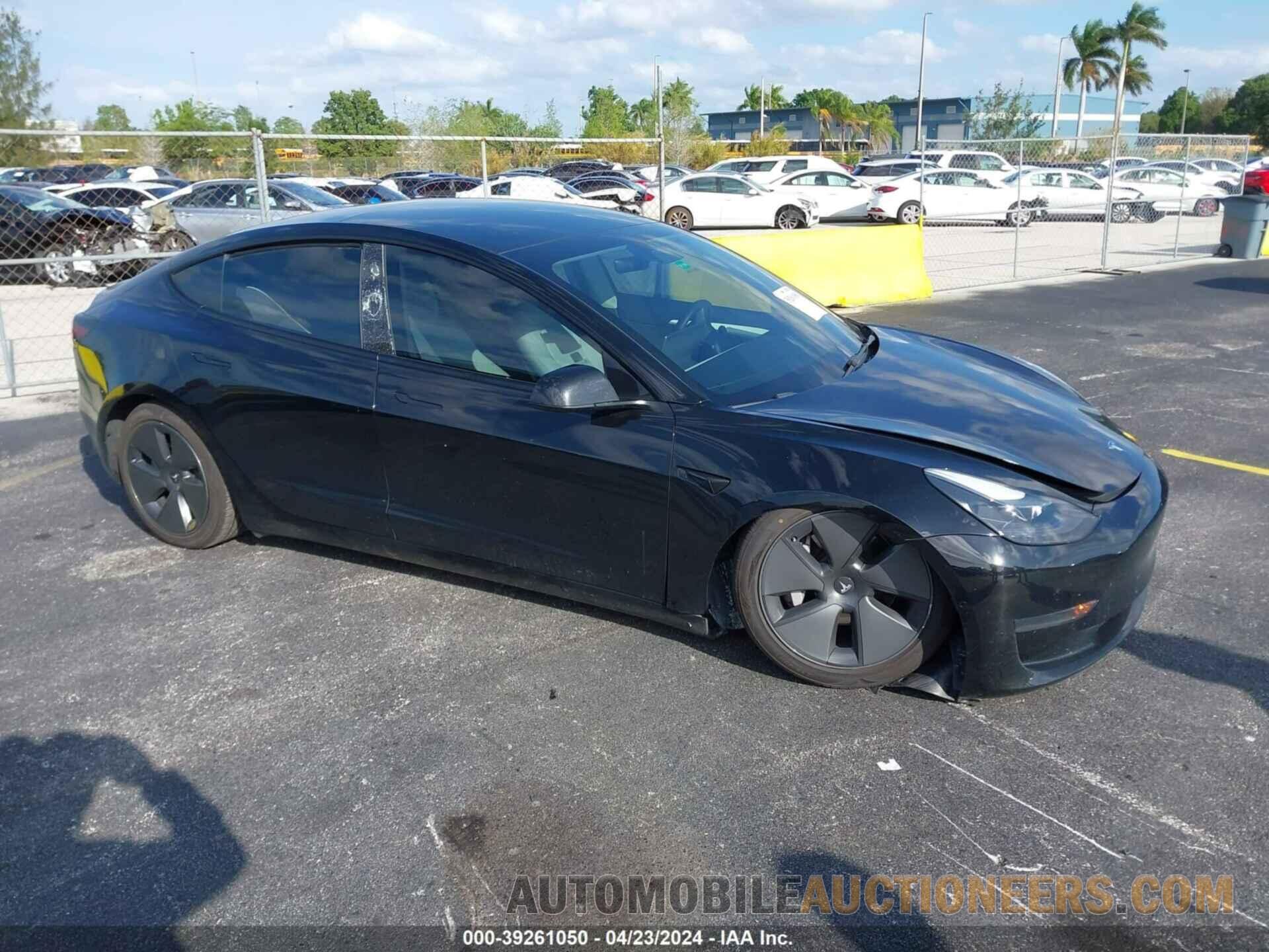 5YJ3E1EA8MF088227 TESLA MODEL 3 2021