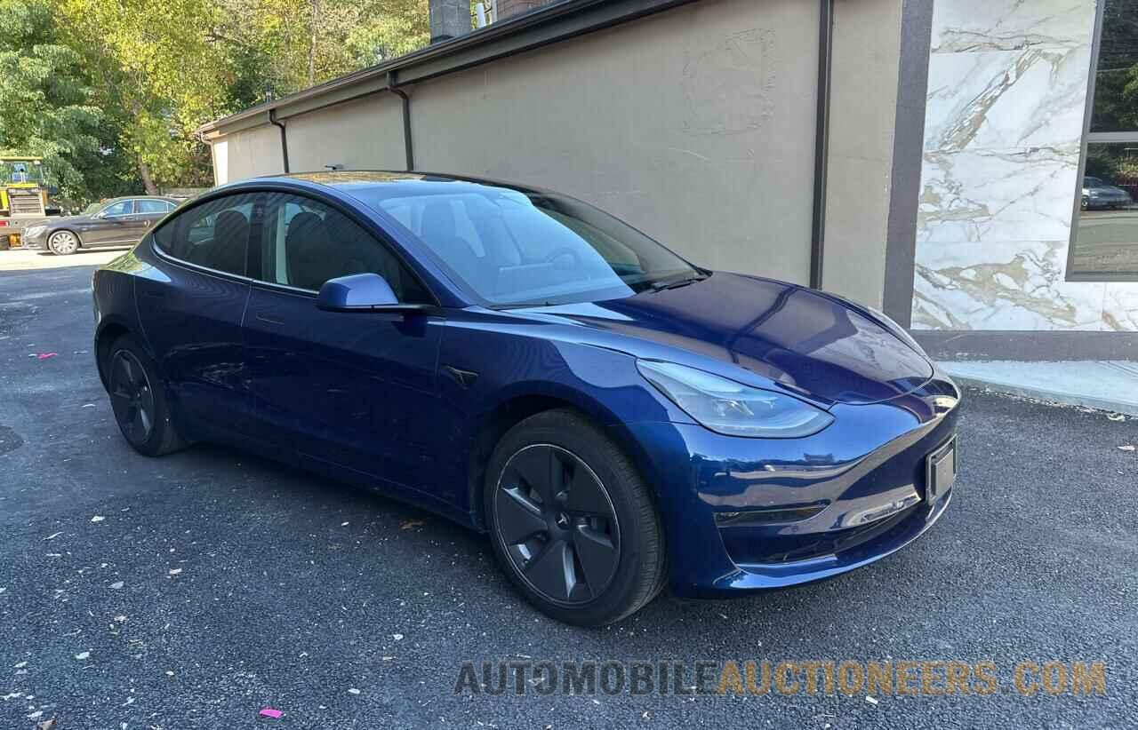 5YJ3E1EA8MF093394 TESLA MODEL 3 2021