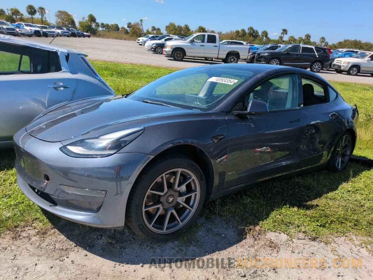 5YJ3E1EA8MF093475 TESLA MODEL 3 2021