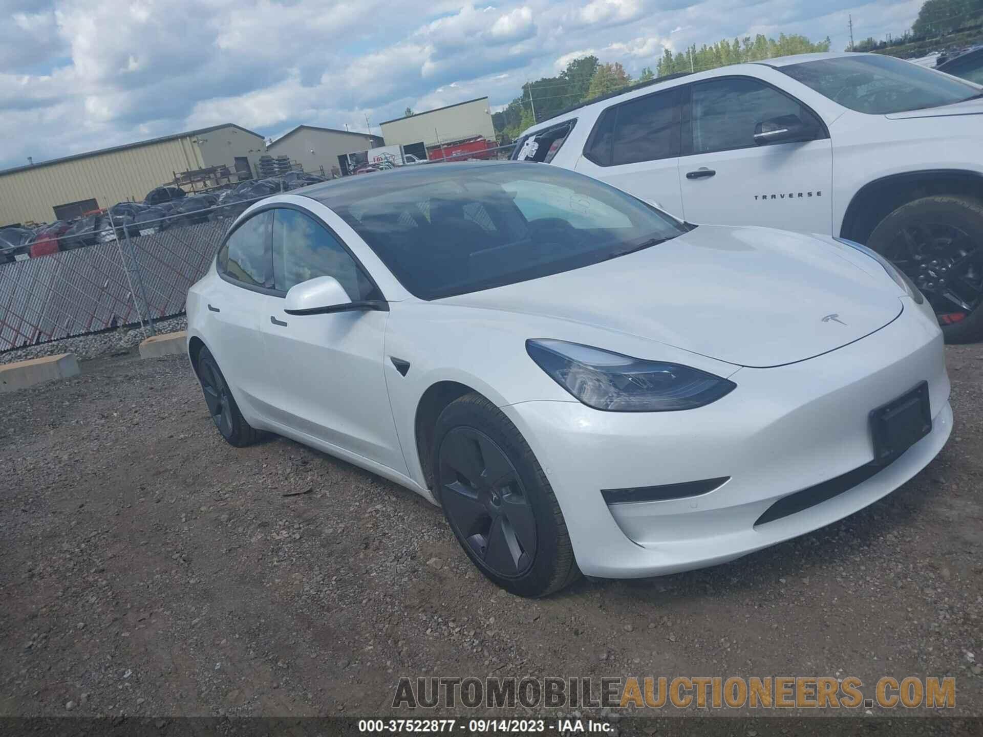 5YJ3E1EA8MF098207 TESLA MODEL 3 2021