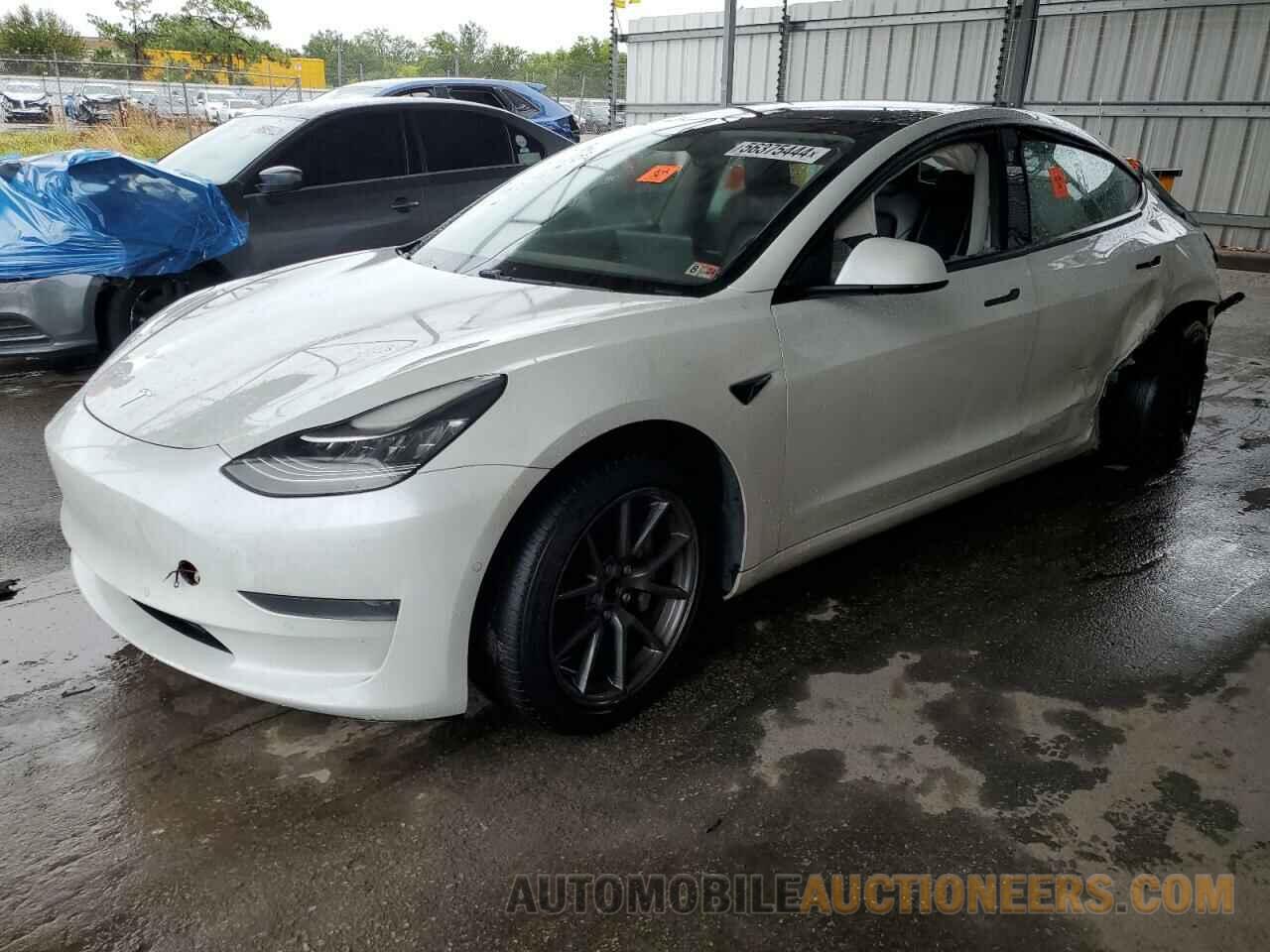 5YJ3E1EA8MF851511 TESLA MODEL 3 2021