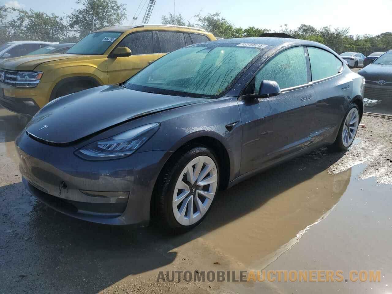 5YJ3E1EA8MF856613 TESLA MODEL 3 2021