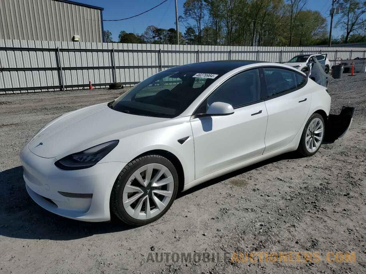 5YJ3E1EA8MF856739 TESLA MODEL 3 2021