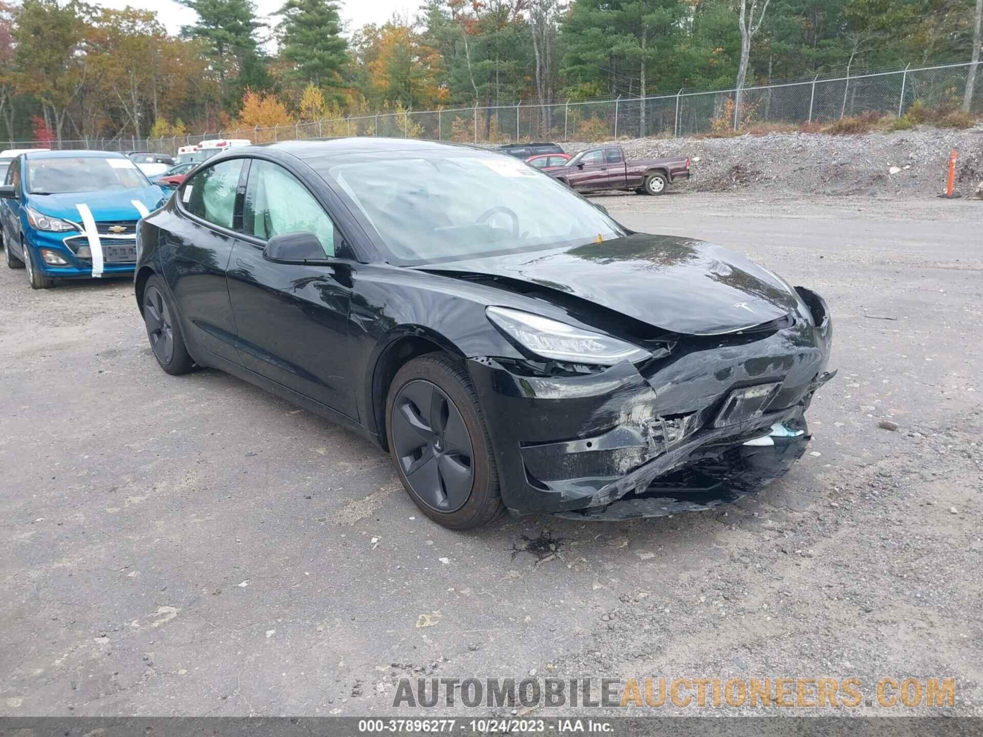 5YJ3E1EA8MF857485 TESLA MODEL 3 2021