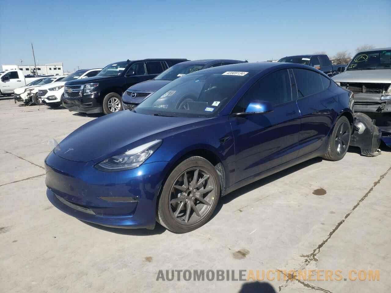 5YJ3E1EA8MF857728 TESLA MODEL 3 2021