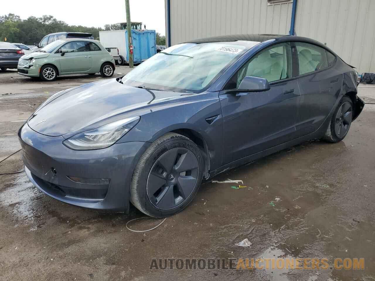 5YJ3E1EA8MF861648 TESLA MODEL 3 2021