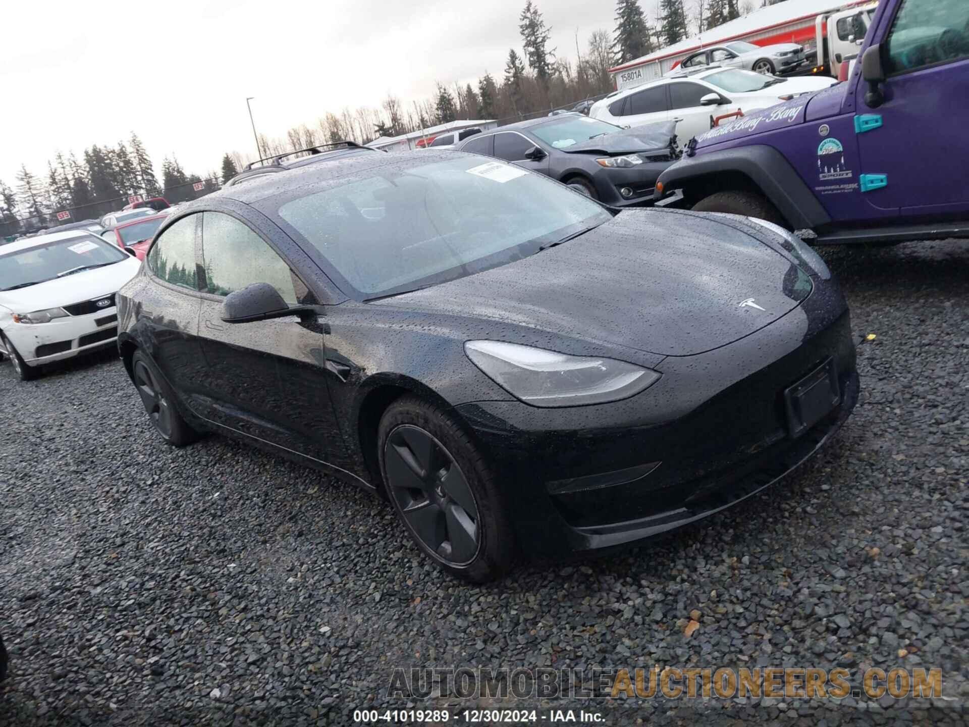 5YJ3E1EA8MF875503 TESLA MODEL 3 2021