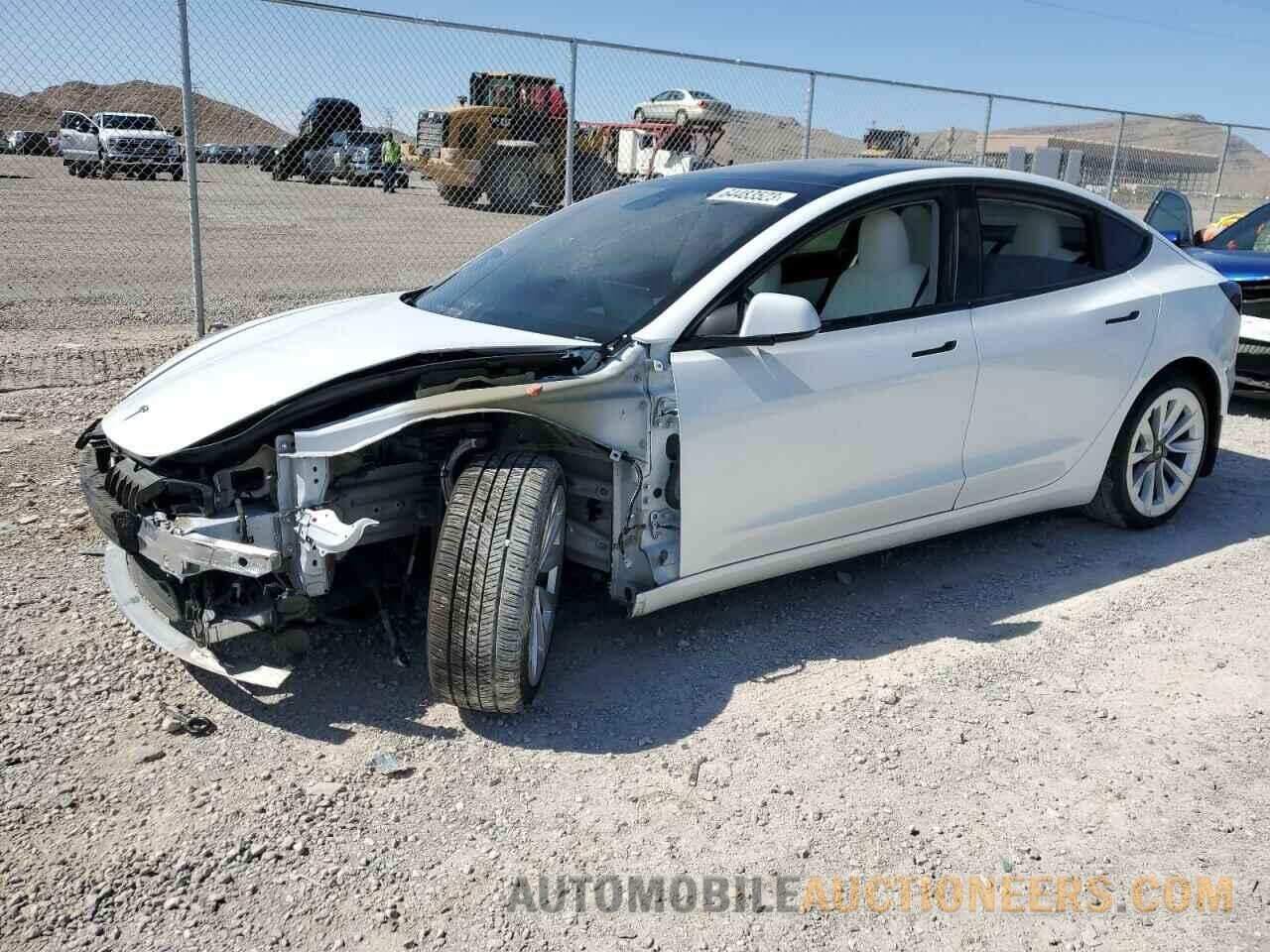 5YJ3E1EA8MF879261 TESLA MODEL 3 2021