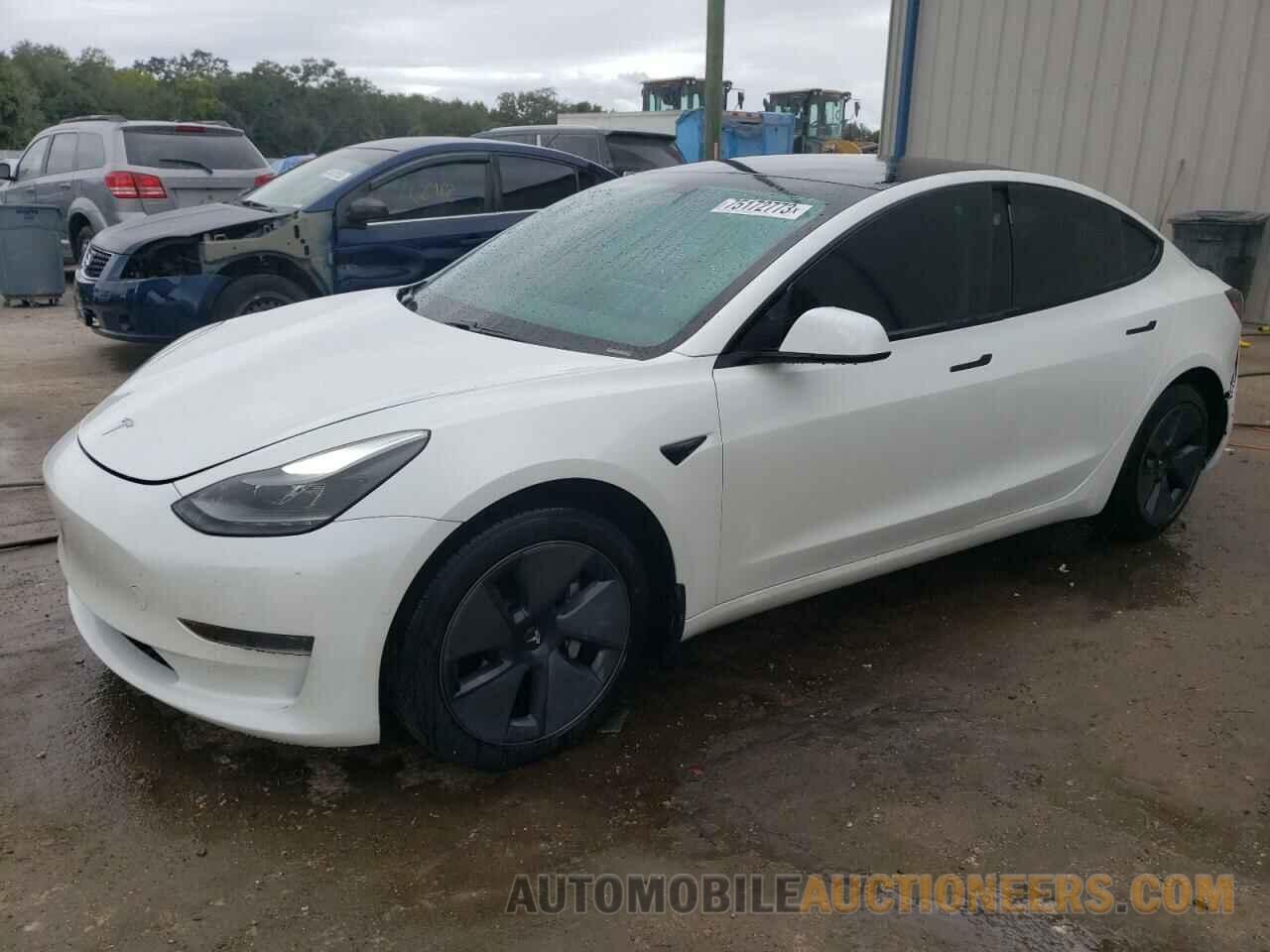 5YJ3E1EA8MF906250 TESLA MODEL 3 2021