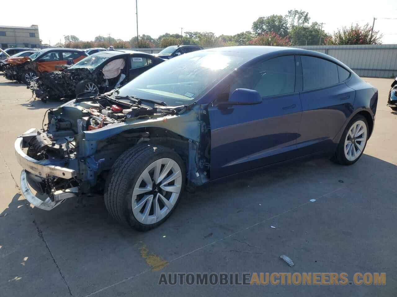 5YJ3E1EA8MF920603 TESLA MODEL 3 2021