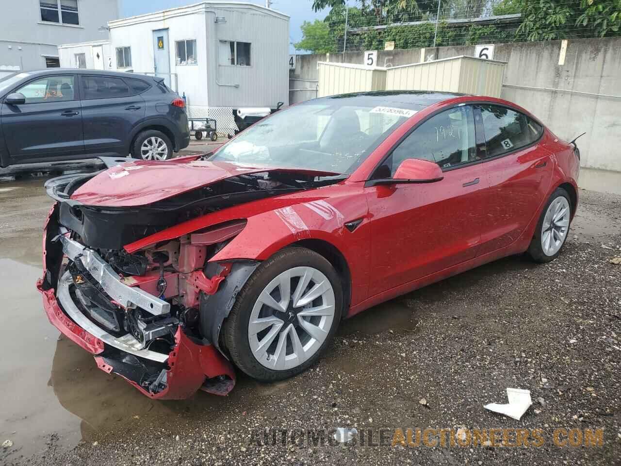 5YJ3E1EA8MF921931 TESLA MODEL 3 2021