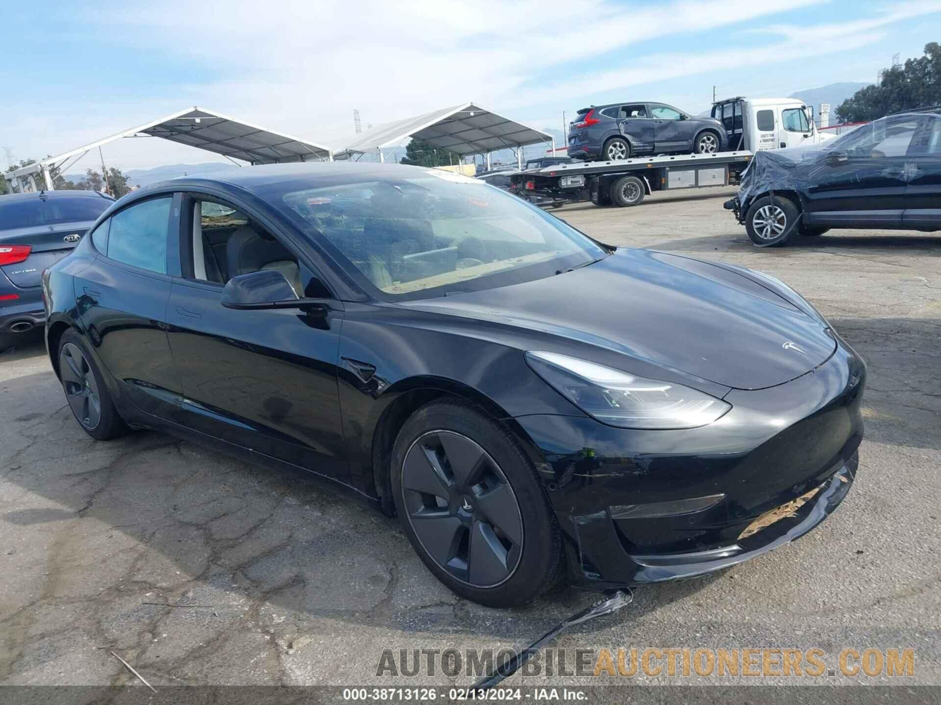 5YJ3E1EA8MF929544 TESLA MODEL 3 2021