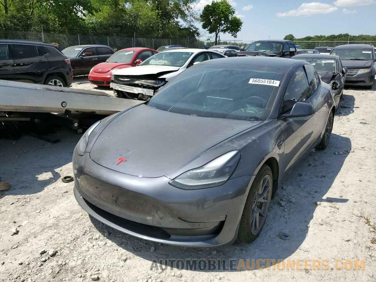 5YJ3E1EA8MF963306 TESLA MODEL 3 2021