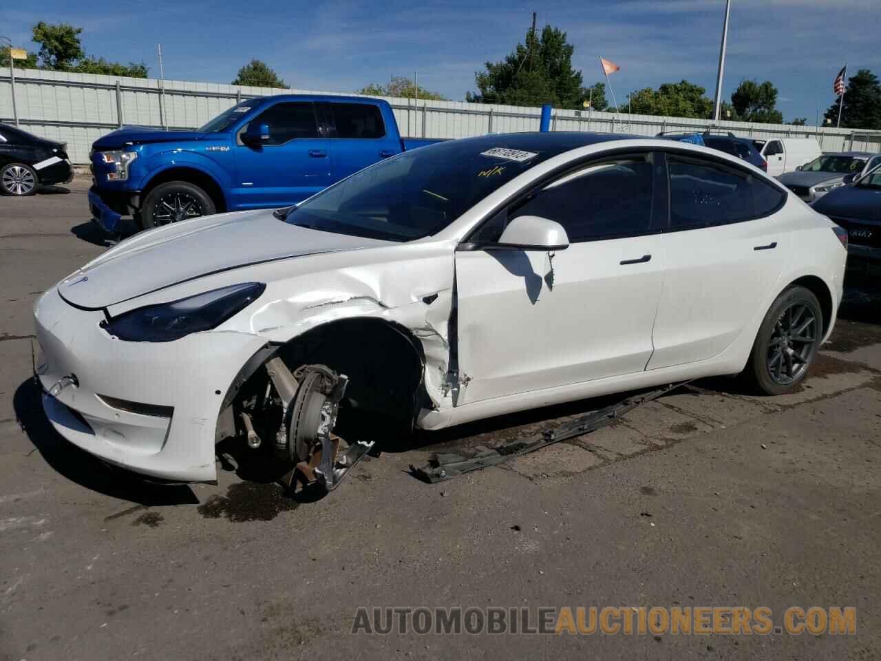 5YJ3E1EA8MF968988 TESLA MODEL 3 2021