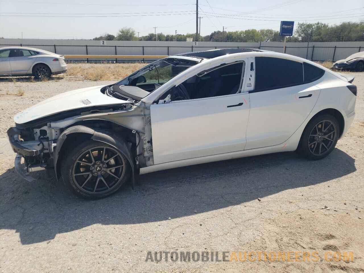 5YJ3E1EA8MF976850 TESLA MODEL 3 2021