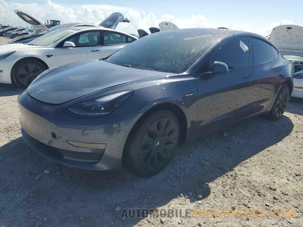 5YJ3E1EA8MF978419 TESLA MODEL 3 2021