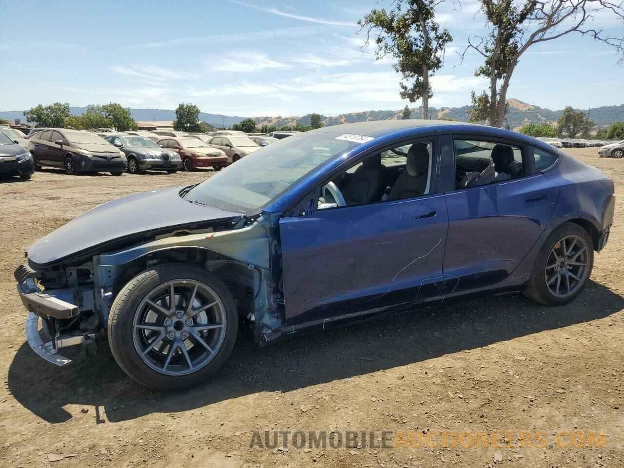 5YJ3E1EA8MF986231 TESLA MODEL 3 2021