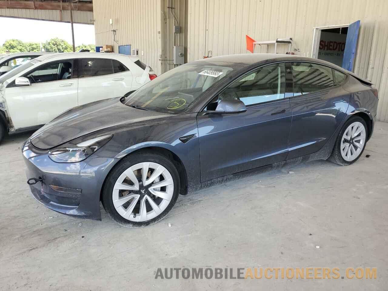 5YJ3E1EA8MF990747 TESLA MODEL 3 2021