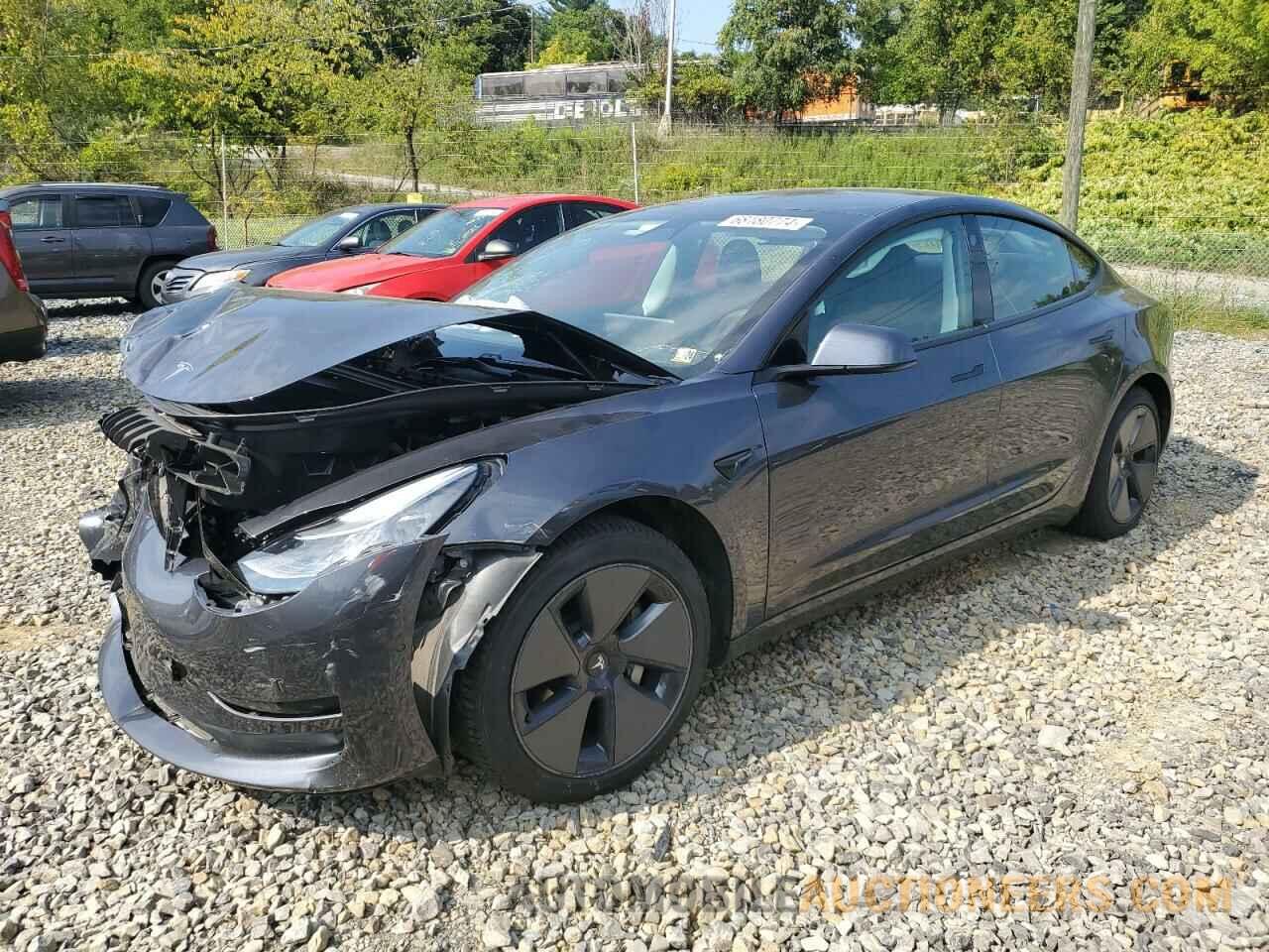 5YJ3E1EA8MF994684 TESLA MODEL 3 2021