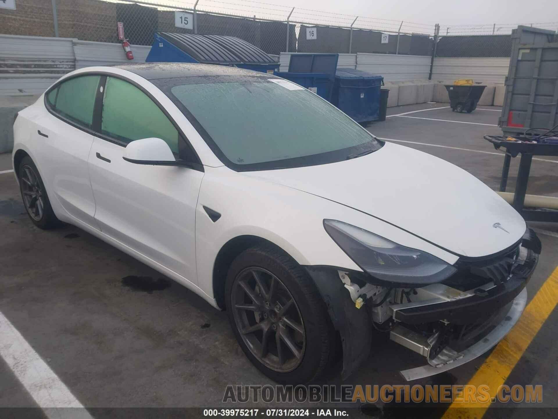 5YJ3E1EA8MF997262 TESLA MODEL 3 2021