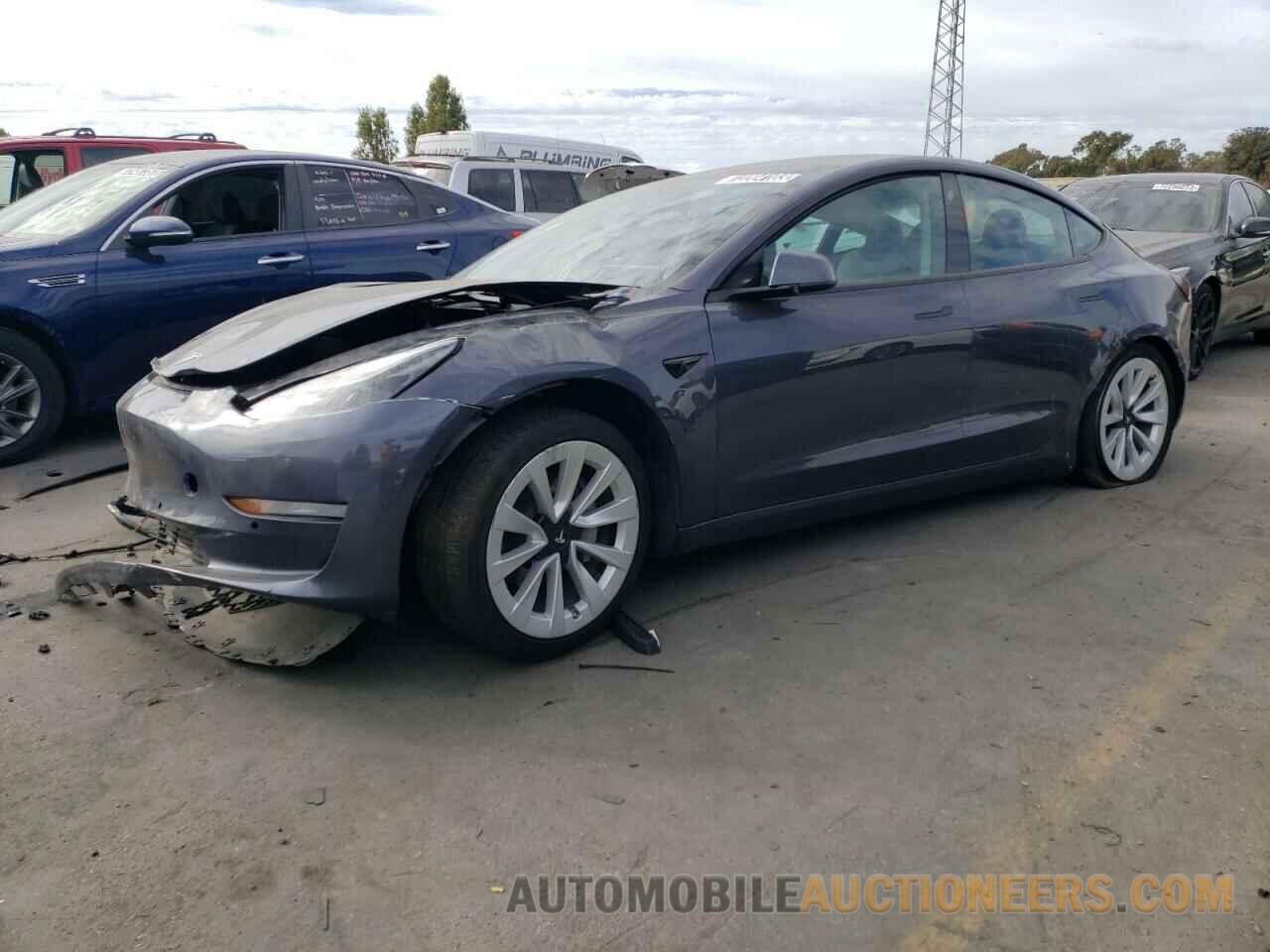 5YJ3E1EA8NF142966 TESLA MODEL 3 2022