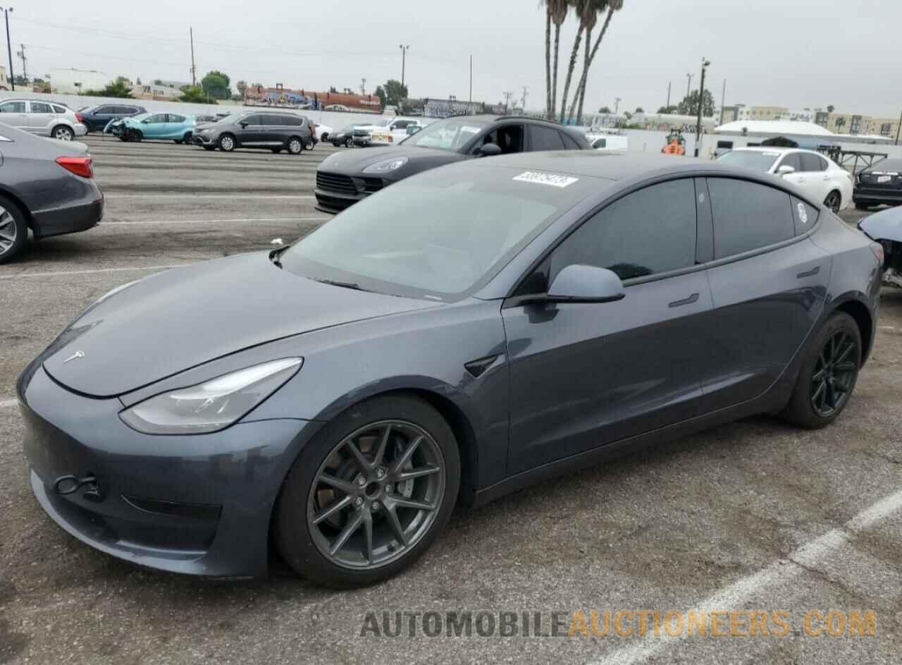 5YJ3E1EA8NF147634 TESLA MODEL 3 2022