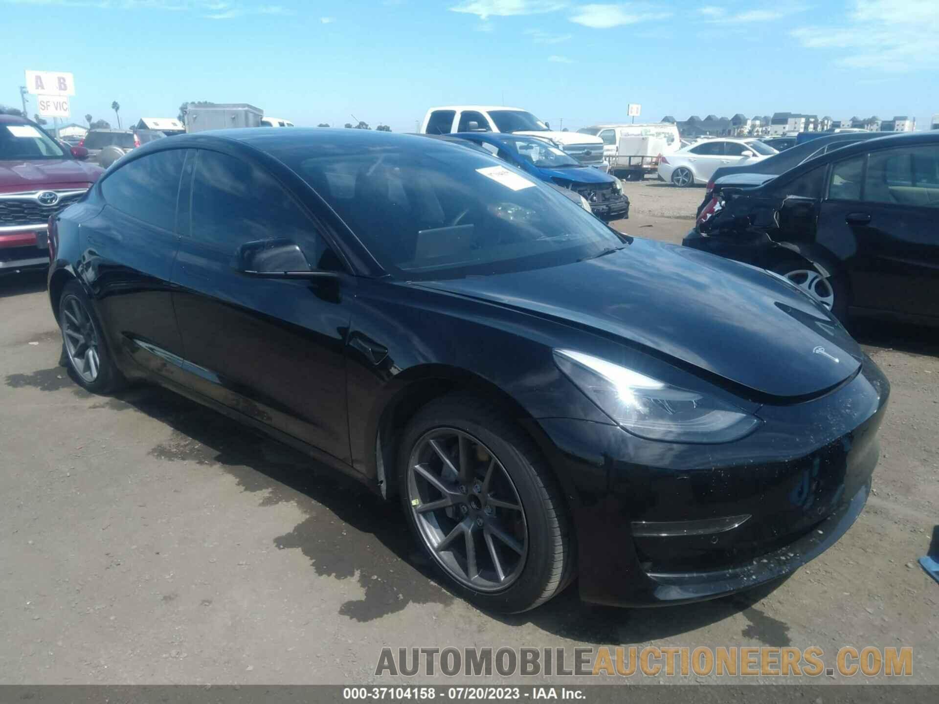 5YJ3E1EA8NF148119 TESLA MODEL 3 2022