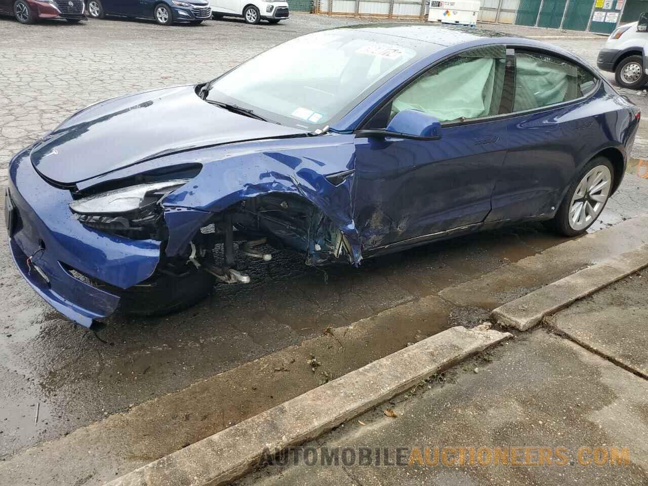 5YJ3E1EA8NF189673 TESLA MODEL 3 2022