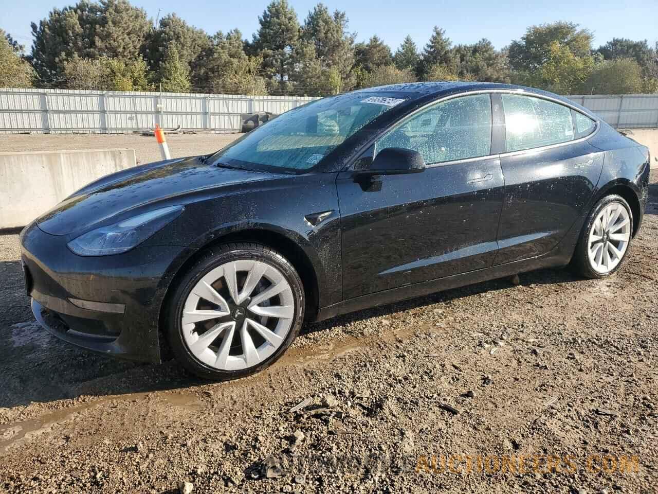 5YJ3E1EA8NF189866 TESLA MODEL 3 2022