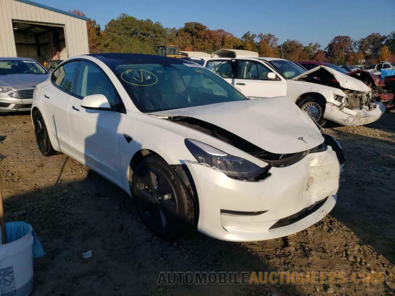 5YJ3E1EA8NF190015 TESLA MODEL 3 2022