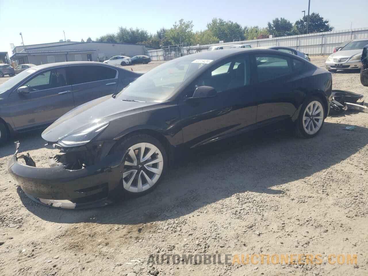 5YJ3E1EA8NF190483 TESLA MODEL 3 2022