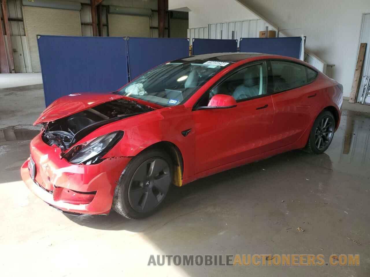 5YJ3E1EA8NF190659 TESLA MODEL 3 2022