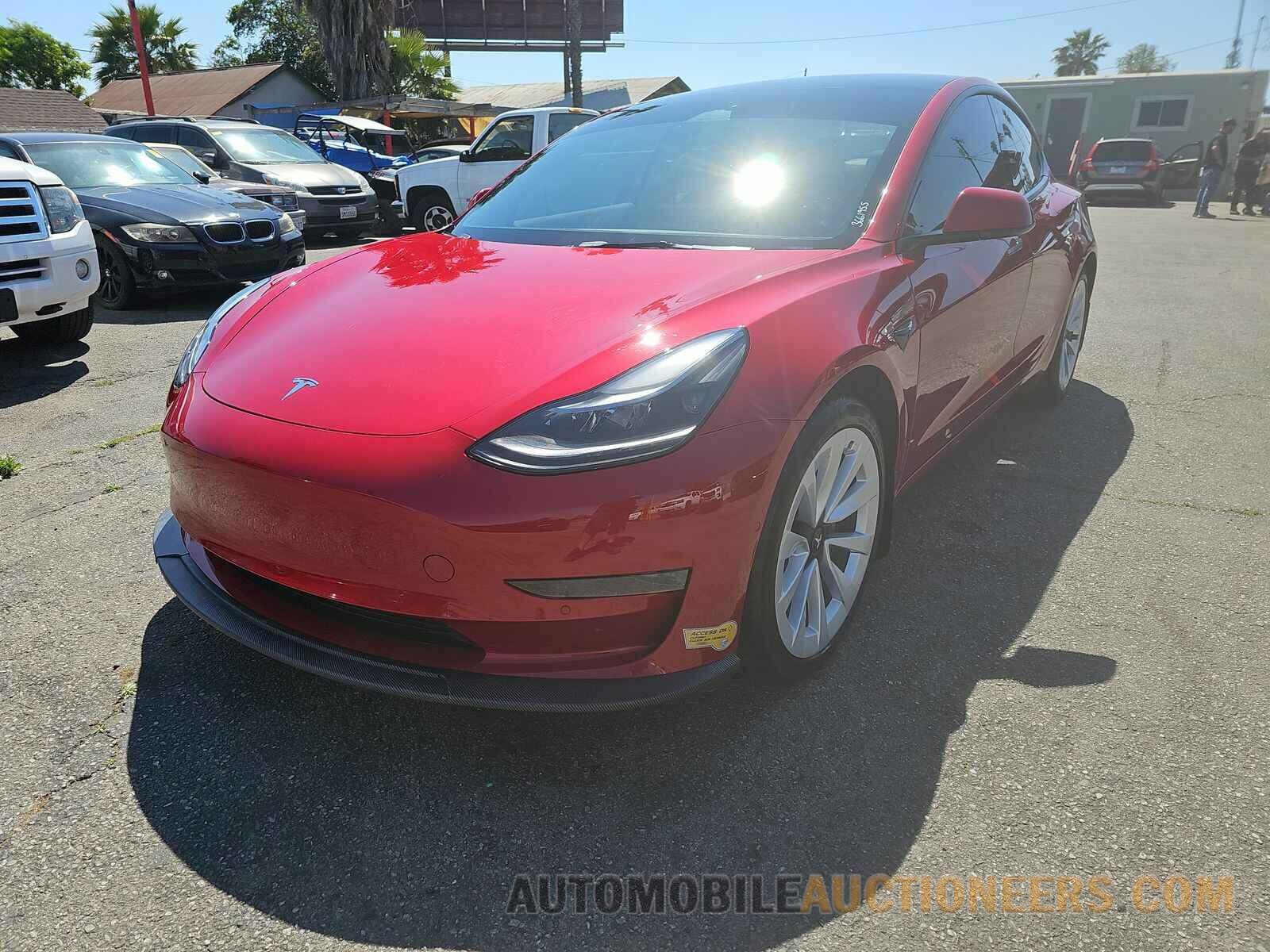 5YJ3E1EA8NF202678 Tesla Model 3 2022