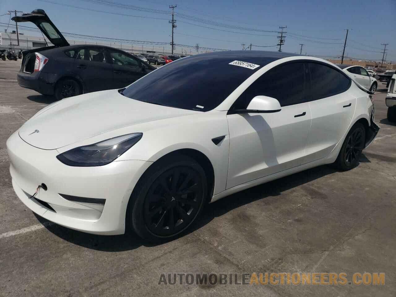 5YJ3E1EA8NF203782 TESLA MODEL 3 2022