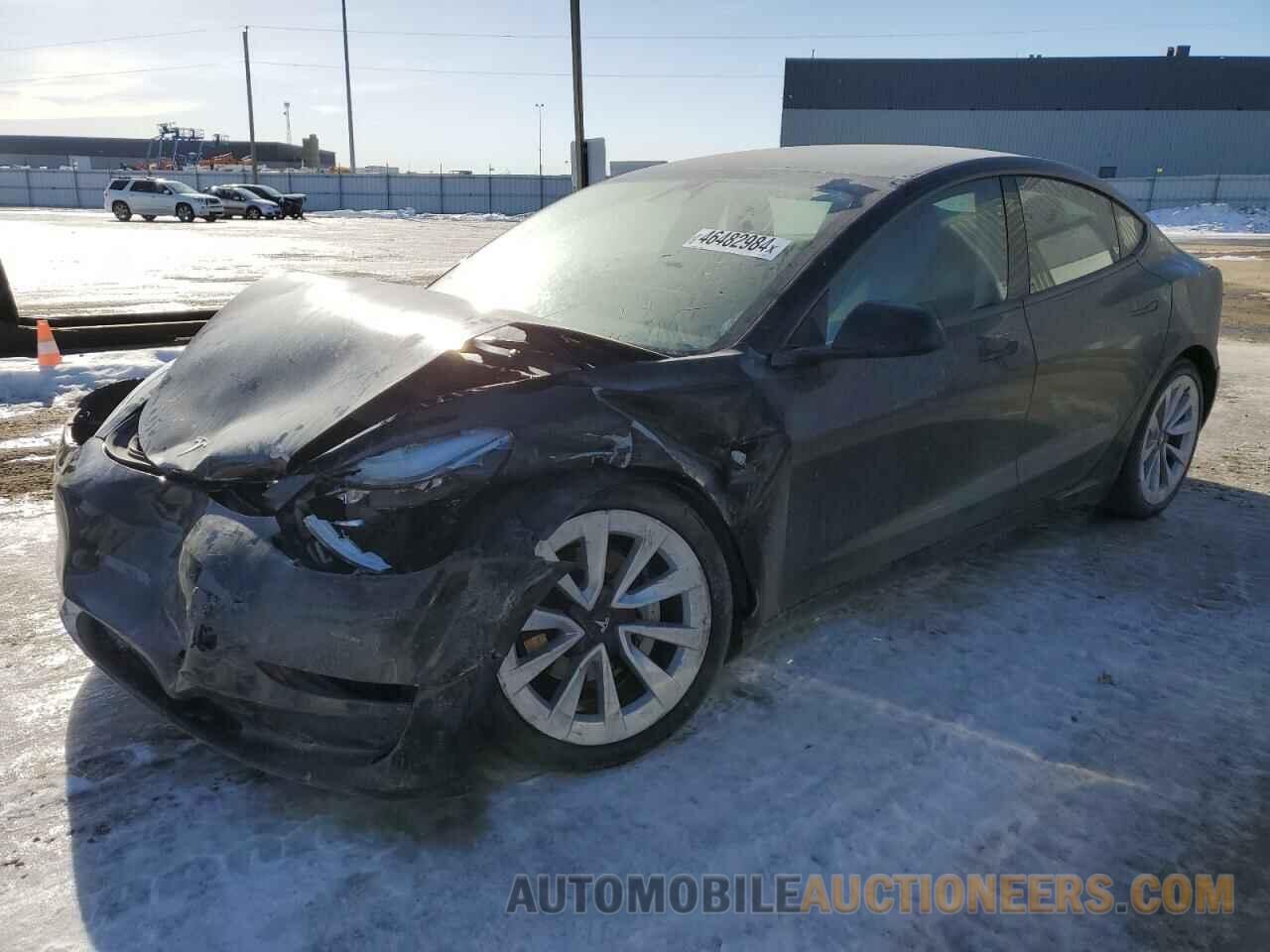 5YJ3E1EA8NF258135 TESLA MODEL 3 2022