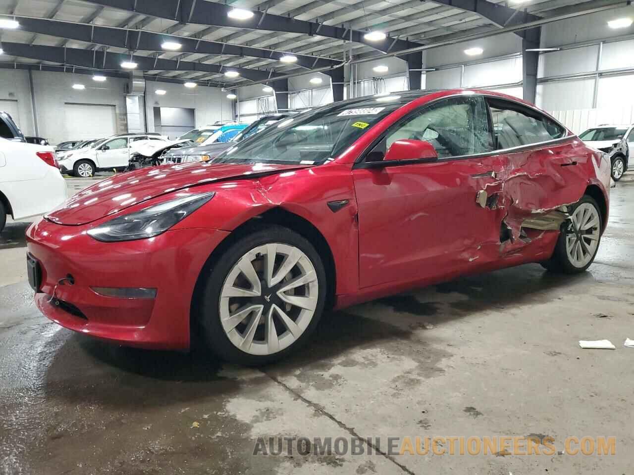 5YJ3E1EA8NF286081 TESLA MODEL 3 2022