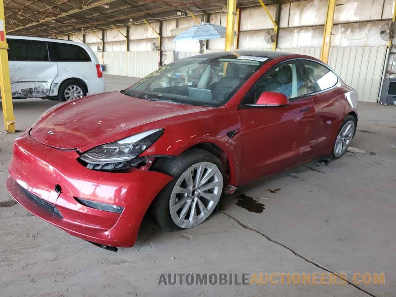 5YJ3E1EA8NF286548 TESLA MODEL 3 2022