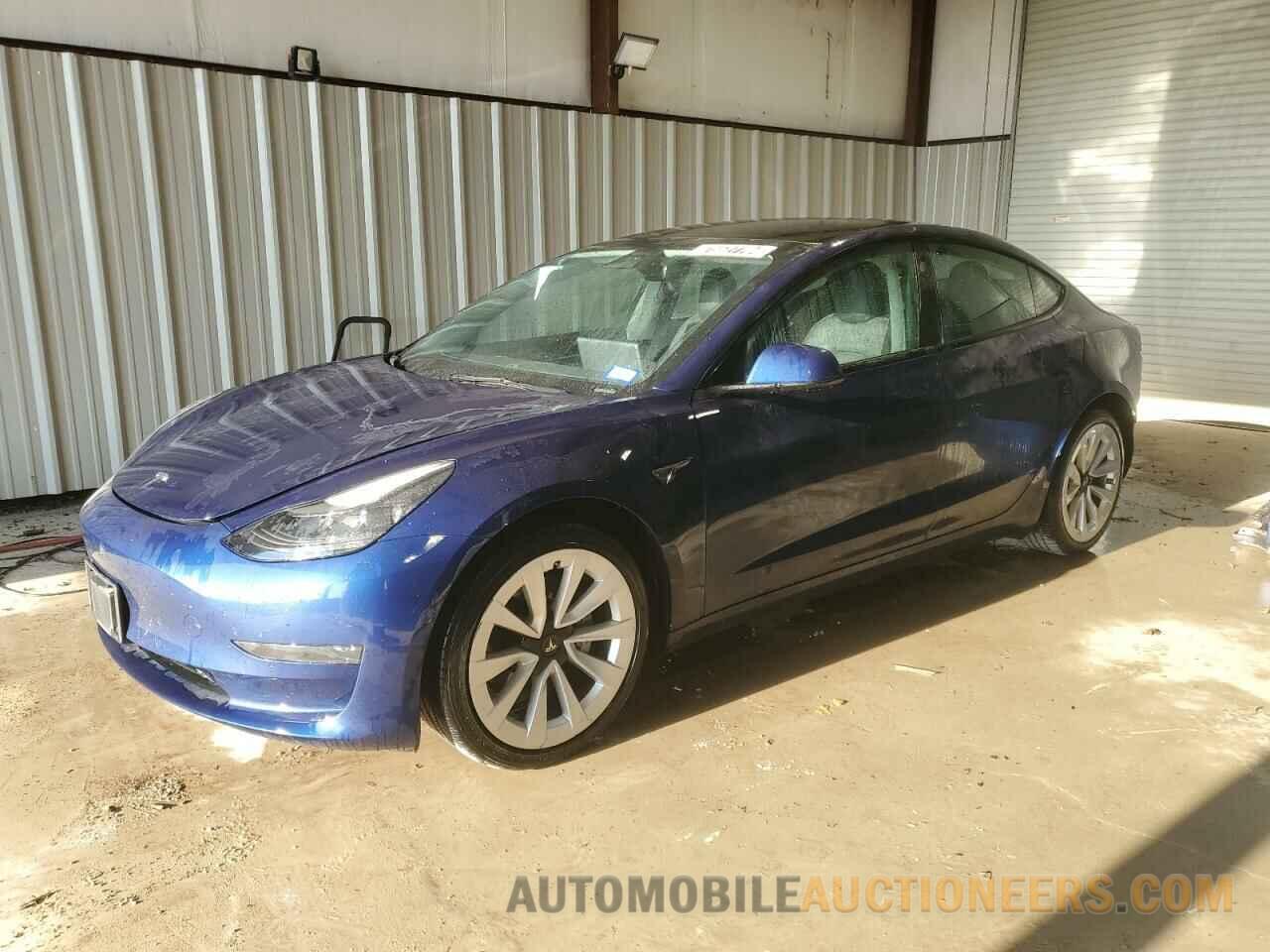 5YJ3E1EA8NF287375 TESLA MODEL 3 2022