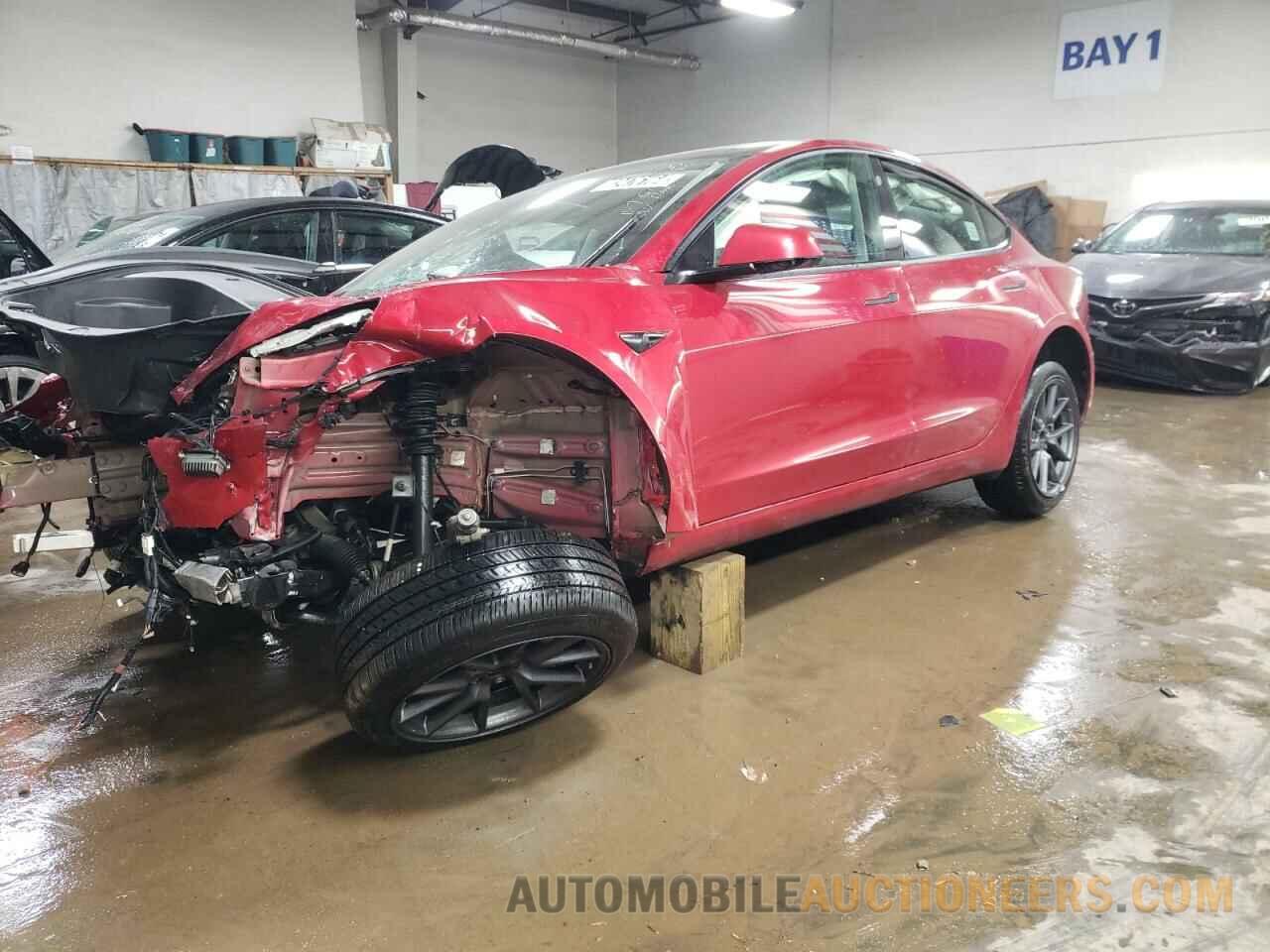 5YJ3E1EA8NF288011 TESLA MODEL 3 2022