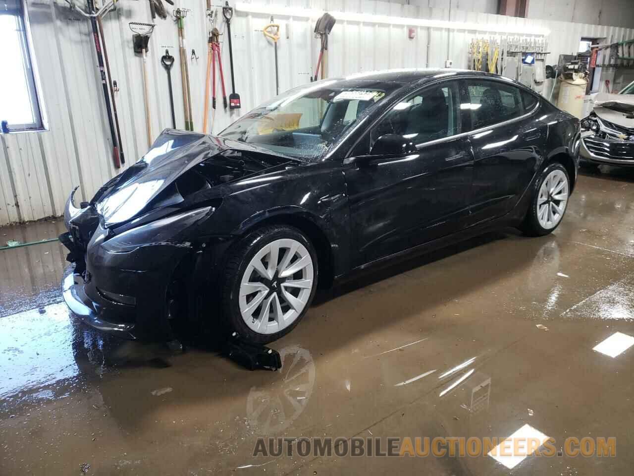 5YJ3E1EA8NF288395 TESLA MODEL 3 2022