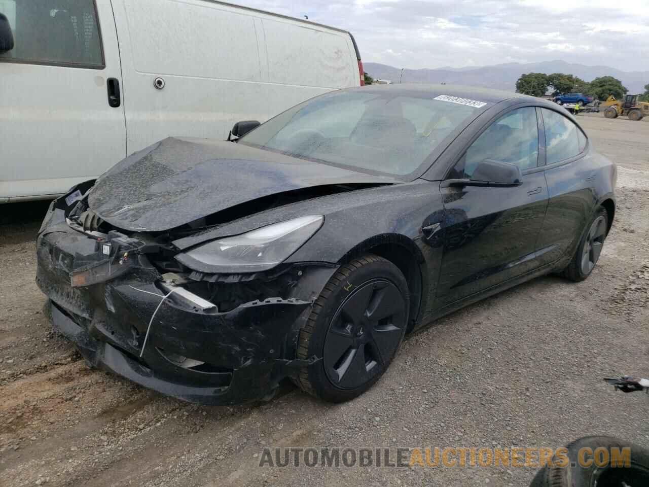 5YJ3E1EA8NF288851 TESLA MODEL 3 2022