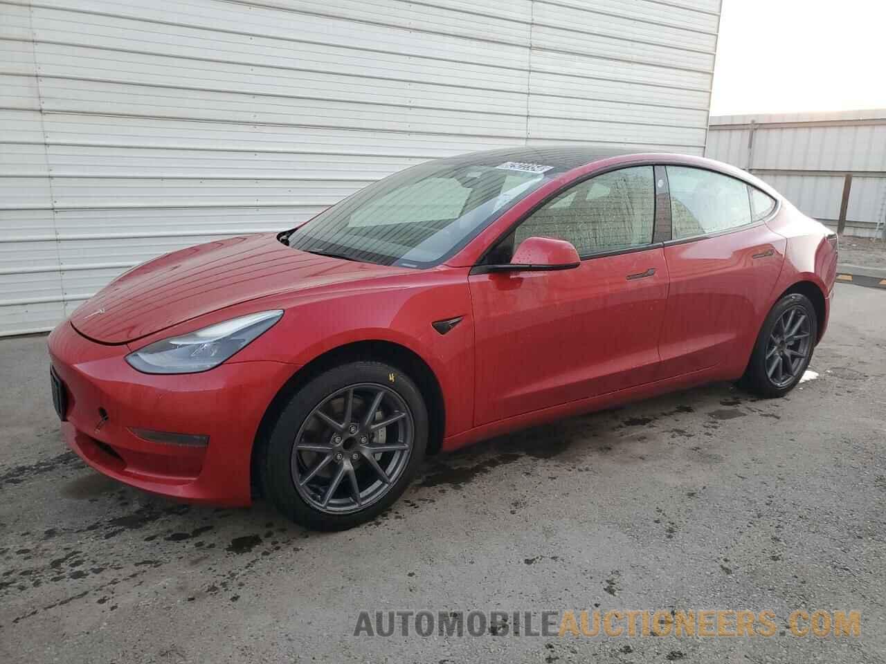 5YJ3E1EA8NF290907 TESLA MODEL 3 2022