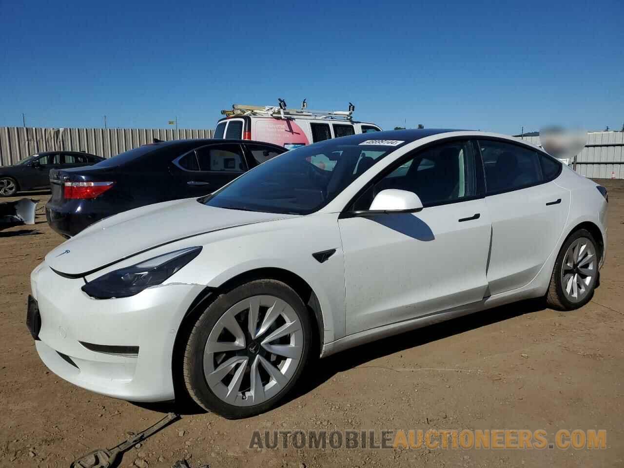 5YJ3E1EA8NF296691 TESLA MODEL 3 2022