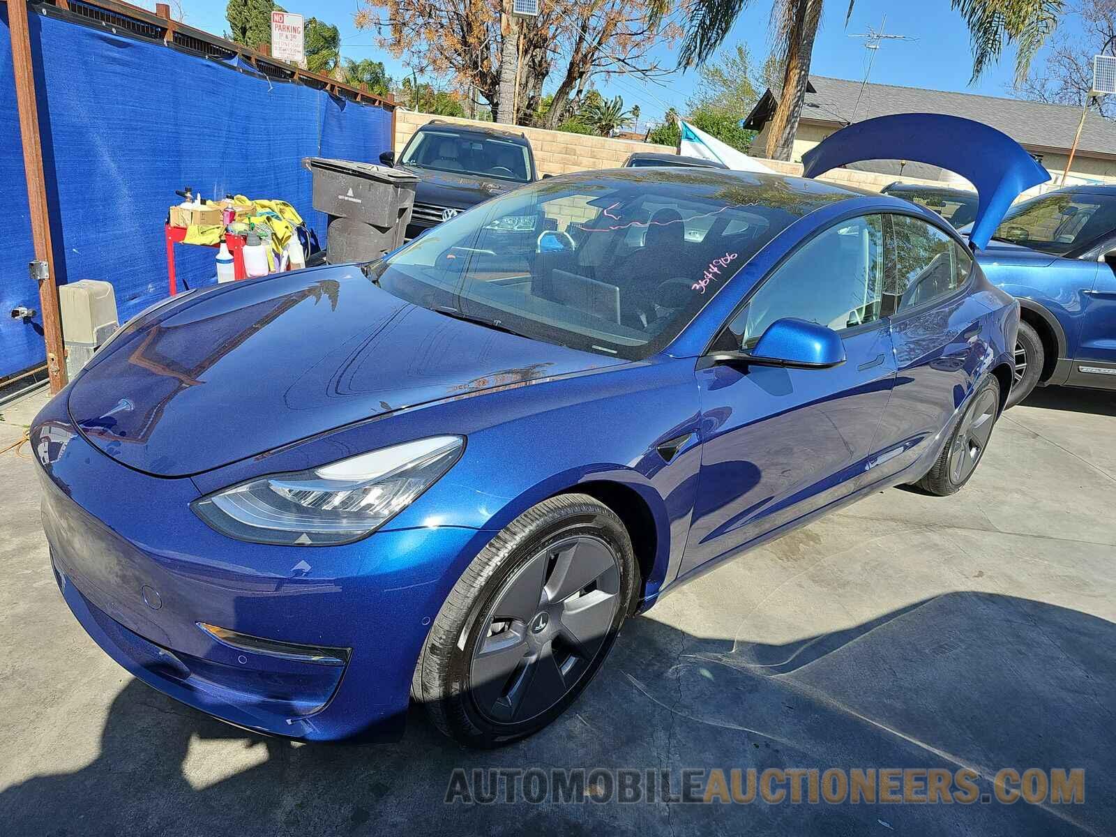 5YJ3E1EA8NF298831 Tesla Model 3 2022