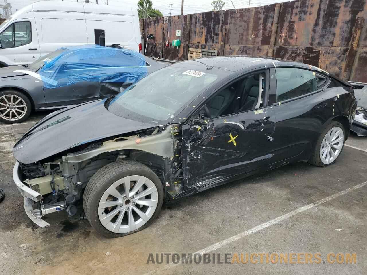 5YJ3E1EA8NF303980 TESLA MODEL 3 2022