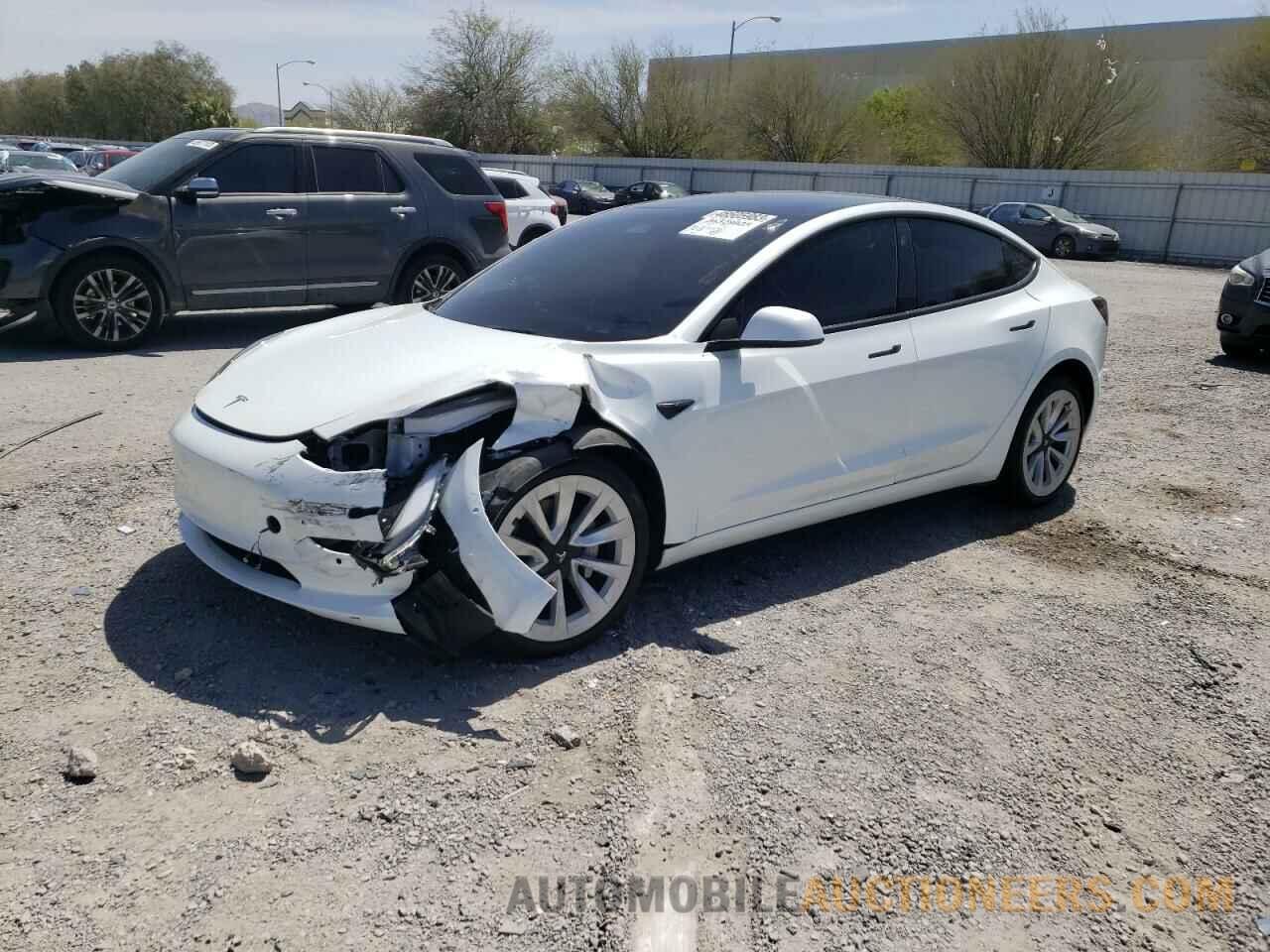 5YJ3E1EA8NF316194 TESLA MODEL 3 2022