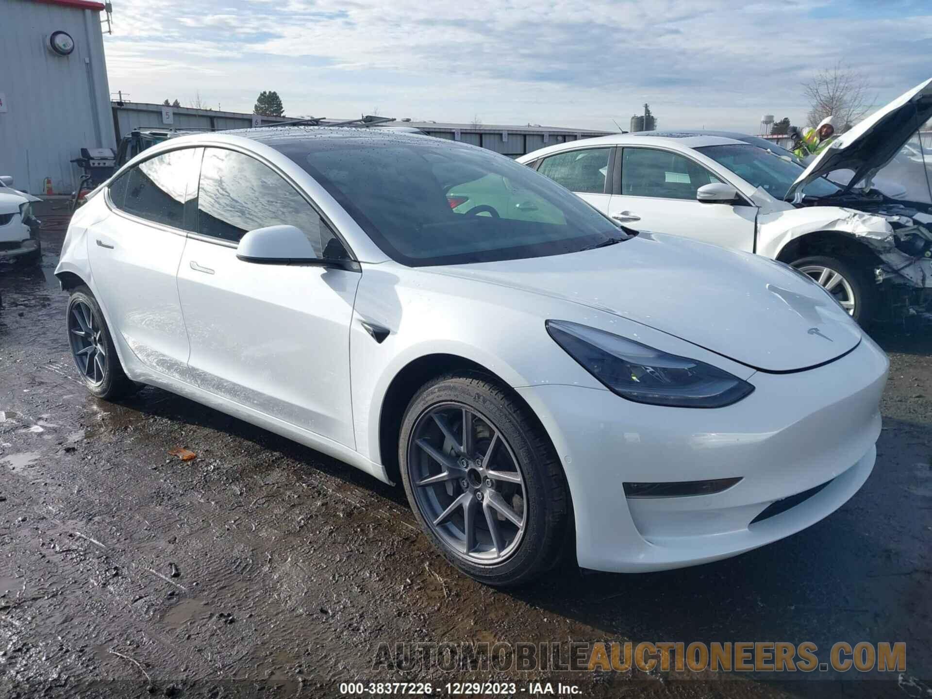 5YJ3E1EA8NF319970 TESLA MODEL 3 2022