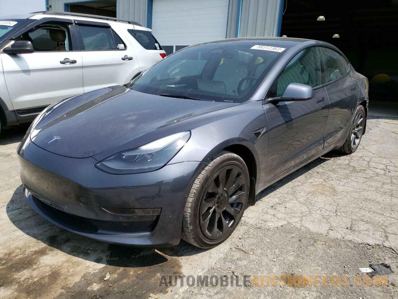 5YJ3E1EA8NF329835 TESLA MODEL 3 2022